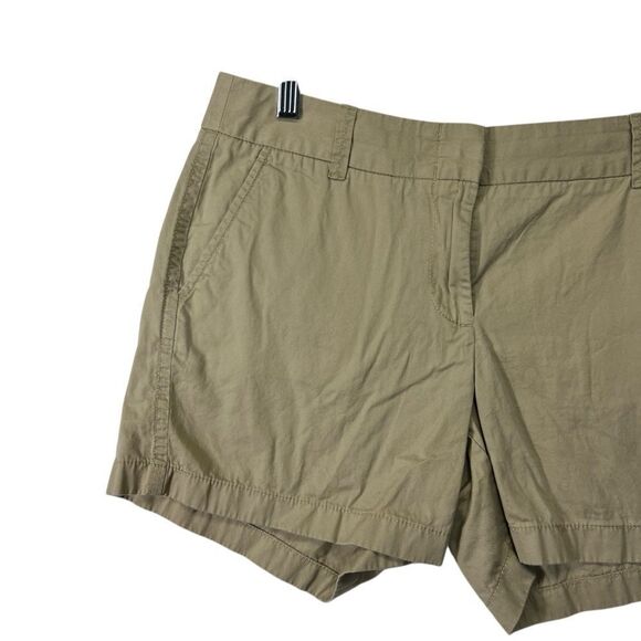 J.Crew chino shorts size 8 100 percent cotton - Picture 2 of 9